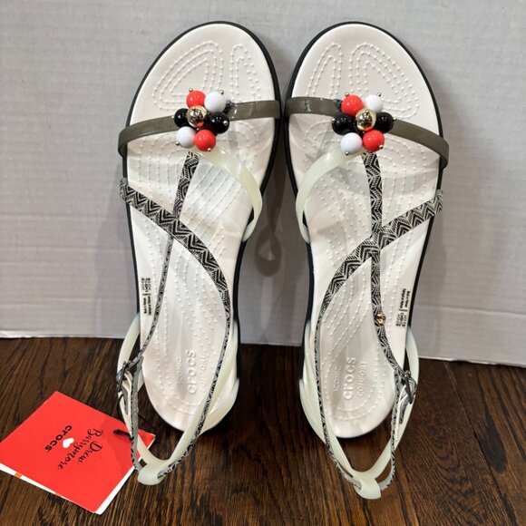 Drew X Crocs Limited Edition Isabella Gladiator Sandal Women SZ: 9 - Picture 3 of 15